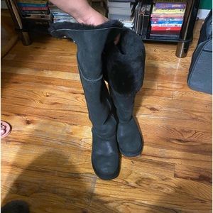 UGG Black Over the Knee Boots